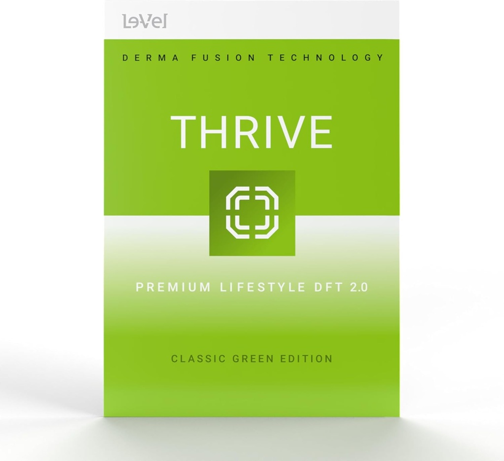 Le-Vel TRHIVE Wellness Support, Nutriční dodatek s B12, ForsLean, a White Willow Bark (Classic Green)