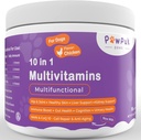Multifunkční Doplněk pro psy a vitaminy, Silymarin, Green Lipped Mussel, Glucosamine, MSM, Salmon Oil, Probiotika, Co-Q10, NMN, Antioxidant, imunitní, Gut, UTI, Radiant Skin & Coat