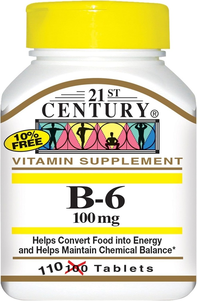 21. Století B- 6 100 mg - 110 tablet, balení po 6 tabletách
