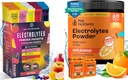 KEY NUTRIENTS Ultimate Hydration & Recovery Bundle: 40 Pack Multivitamin Hydration Packets & 90 Servings of Tangy Orange Electrolyte Powder - No Sugar, Gluten- Free, Keto- Friendly