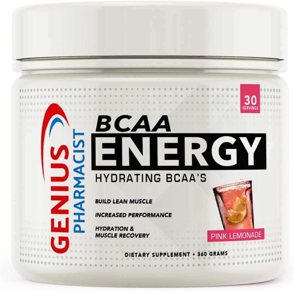 BCAA Energy Hydrating BCAA 's Pink Lemonade - 30 Služeb