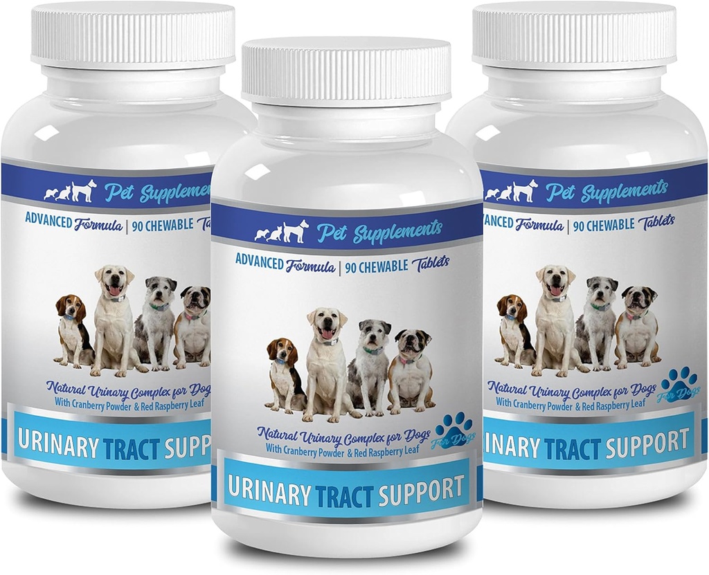 močový měchýř reliéf pes - DOG URINÁRNÍ TRACT PODPORA - NATURAL CRANBERRY SOLUTION - BLADDER ZDRAVÍ - VET DOPORUČUJE - dog brusinkový doplněk prášek - 3 Lahvička (270 procedur)