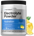 Horbäach Electrolytes Powder 124; 16 oz OZ 124; 130 Servings CLAS124; Hydratační dodatek CLAS124; Vegetarian CLAS124; Keto- Friendly CLAS124; Non- GMO, gluten Free Formule CLAS124; Lemon Flavor