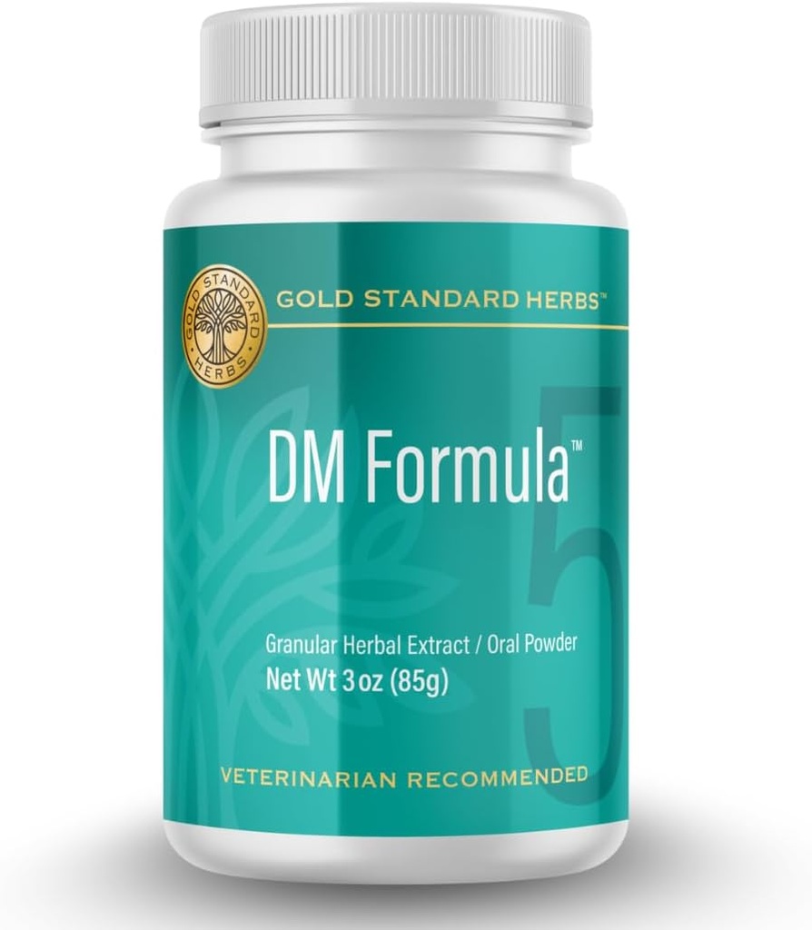 DM Formule Degenerativní Myelopathy Relief pro psy podle Gold Standard Byliny, Všechny přírodní granulovaný bylinný extrakt, 85 gram prášek