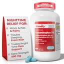 TIME- CAP Labs, INC. Časově Acetaminofen PM - Extra Strength PM - 400 Count - Ve srovnání s Tylenol PM Extra Strength - Pain Relief PM pro Good Night Sleep - Made in USA
