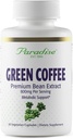 Paradise Herbs Green Coffee Bean, Active All Spectrum Extract, Super potent, Ultra Pure, Vegan, Gluten Free, Non- GMO, 60 Počet