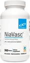 XYMOGEN NiaVasc Niacin 500mg - Sustainat- Release Niacin for a Lesser Flushing Effect - Podporuje udržení zdravých lipidů v krvi (360 Tablet s časovým uvolňováním)