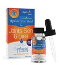 Hyalogická synthoviální sedmička - Doplněk k hyaluronové kyselině 1oz - tekutá HA podporuje pokožku, oko, a rty Hydratace - Vegan, gluten zdarma 1 Ounce