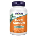 Nyní doplňky, Koral vápník 1 000 mg, Kostní zdraví *, Zdravé pH Balance *, 100 Veg Kapsle