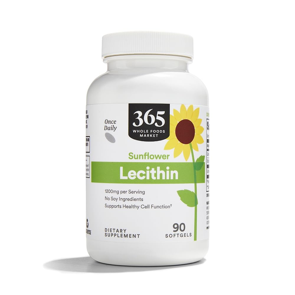 365 podle Whole Foods Market, Sunflower Lecithin, 90 ct