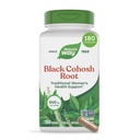 Cesta přírody Black Cohosh Root, Tradiční podpora pro zdraví žen *, 540 mg na servírování, non-GMO projekt ověřen, 180 Kapsle