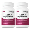 Fairhaven Health Fertilaid for Women CLAS124; Prenatální vitaminové plodnosti doplňky pro ženy CLAS124; Koncepce pro ni s Vitex a Folate CLAS124; Podpora Cycle Regularity a ovulace * CLAS124; 180 Kapsle