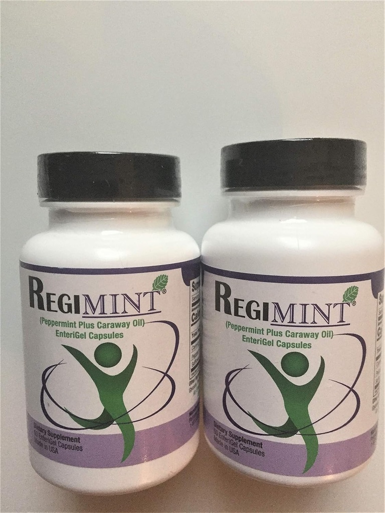 Peppermint Oil Plus Kmín Enteric Caps. IBS (2- pack / 120ct) (2)