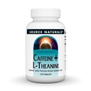 Zdroj Naturals Caffeine + L- Theanine, Energy and Focus Support from Green Tea * - 120 Tablet
