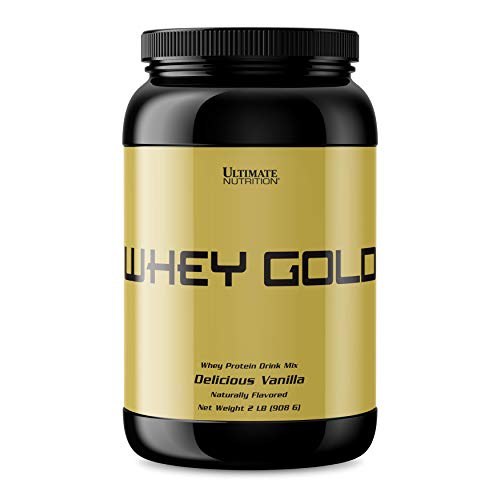Ultimate Nutrition Whey Gold Protein Powder with 20 Grams of Protein and Amino Acids for Maximum Muscle Growth and Recovery, 27 Serings, Vanilla