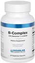 Douglas Laboratories B-Complex with Metafolin - Komplexní doplněk vitamínu B - Energy & Brain Health Support * - S folátem, Biotin & Thiamin - Non- GMO - 60 Vegetariánské kapsle