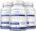 Schválená věda GABA + - Podpora klidu, zlepšení spánku, posílení nálady - GABA, L- Theanine, L- arginin, vitamin B6, BioPerine - vysoká absorpce - 180 Kapsle - Vegan