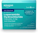Basic Care Loperamid Hcl 2 Mg Softgels, Anti- Diarrheal, 24 Počet (balení po 1)