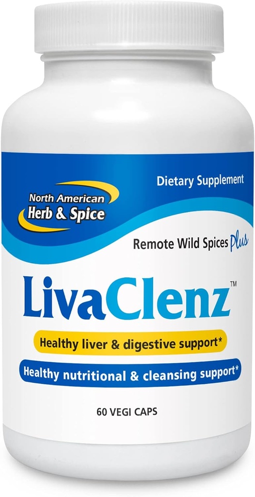 Severní Amerika Herb and Spice, Livaclenz Kapsle, 60- Počet