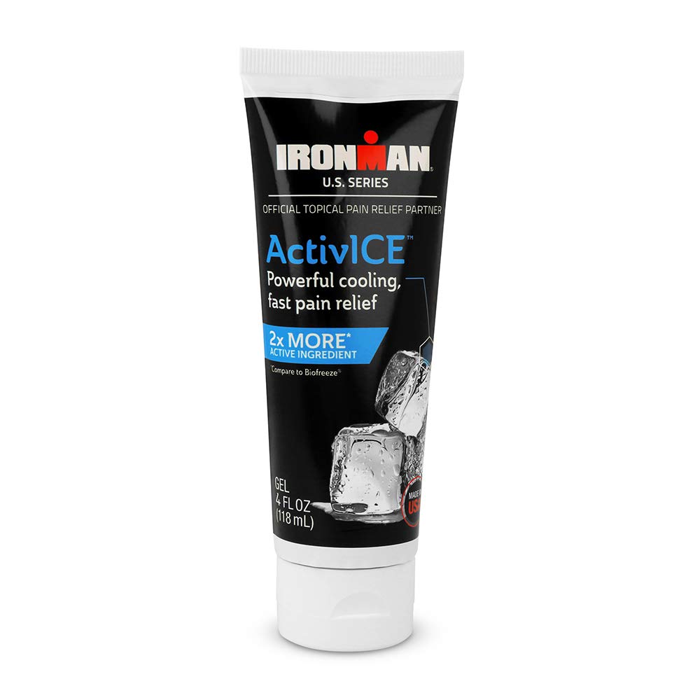 Curad IRONMAN ActiVICE Topical Cooling Gel, Pain Relief for Artritis, Joint, Muscle, Back & Body Aches & Pain, 4-oz (1 Počet)