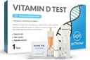getTested vitamin D Test Kit doma - Self Test na nedostatek vitaminu D - Rychlé, přesné výsledky - Snadno použitelné - No Lab Required - Obsahuje Lancet Buffer kazeta - Prst Prick krevní test