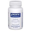 Čisté enkapsulace jód - dodatek k podpoře štítné žlázy & Nápověda udržet zdravý buněčný metabolismus - s Premium kalium iodid - 120 Kapsle