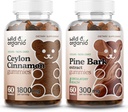Divoké a organické Cejlon Skořice Gummies & Pine Bark Gummies