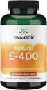 Swanson Natural Vitamin E 400 Iu (268 miligramů) 250 Sgels
