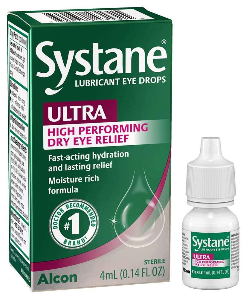 Systane Ultra Lubricant Eye Drops, 0.14 Fl Oz (balení po 1)