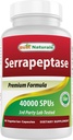 Nejlepší Naturals Serrapeptáza 40000 SPU 90 Vcaps (90 Počet (balení po 1))