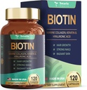 Totaria Biotin Podpora vlasů pro ženy vysoké absorpce - podporuje zdravé vlasy, kůže a nehty 120 Počet