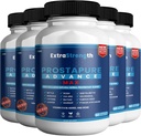 ProstaPure Advance Max Extra Strength Health Supplement, Saw Palmetto, Vegan, Non- GMO, Gluten- Free - 300 Kapsle (5 Pack)