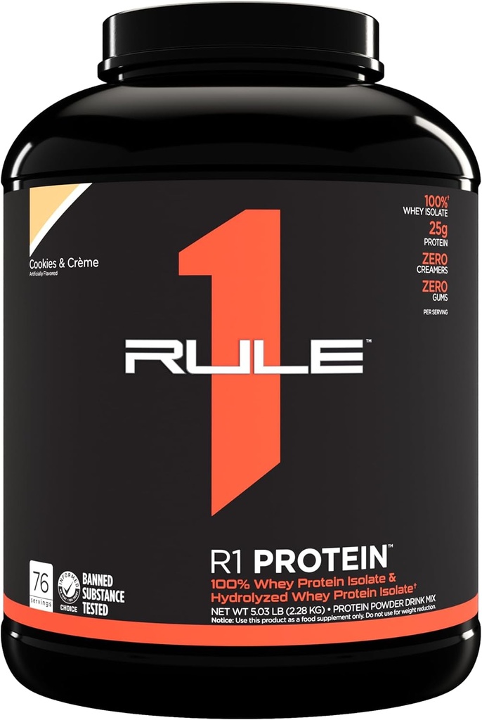 R1 Protein, 76 Servings, Cookies & Crème