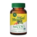 MegaFood Baby & Me 2 Prenatal Multi Minis - Prenatal Vitamíny pro ženy s Choline & Methyl Folát - gluten- Free, Vegetarian, Pre Natal Multivitamin pro ženy - 120 Minis tablety, 30 Služeb