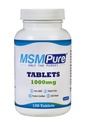KALA ZDRAVOTNÍ MMPure MSM tablety - 1 000 mg US- Made MSM per Tablet for Joint Health, Skin appearement, Hair & Nail Support - Povrch pro snadné spolknutí, Chuť - 120 Počet