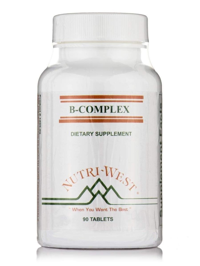 B-Complex - 90 tablet od Nutri West