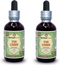 Yin Chen, Capillary Wormwood (Artemisia Scoparia) Glycerit, sušený Herb Alcohol- FREE Liquid Extract (Značka: HerbalTerra, Proudly made in USA) 2x2 fl.oz (2x60 ml)