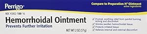 Hemoroidní bolest Relief Ointment Generic Pro přípravu H 2 oz (57g) Na trubici balení po 3 Tubes Celkem 6 oz podle PERRIGO DOPLŇKY