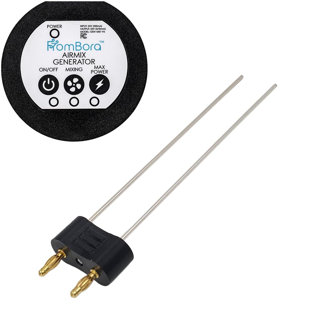 Koloidní stříbrný generátor AirMix + 1pc 12ga 6 "Náhradní stříbrný pár