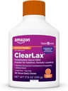 ClearLax Basic Care Polyethylen Glycol 3350 Prášek pro přípravu roztoku, Orange Flavor, Osmotic Laxative, Stool Softener, Relieves Occasional Constolly, 1,11 libra (balení po 1)