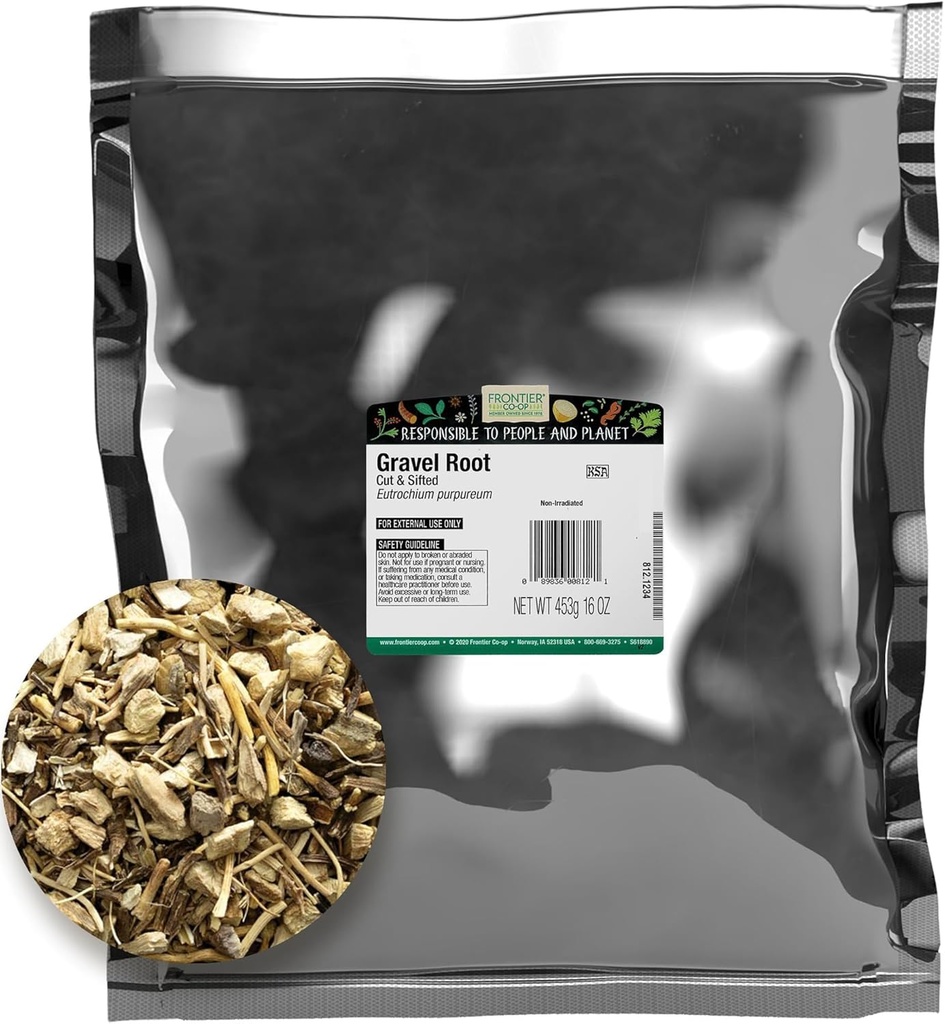 Frontier Coop Cut and Sifted Wildcrafted Gravel Root 1lb