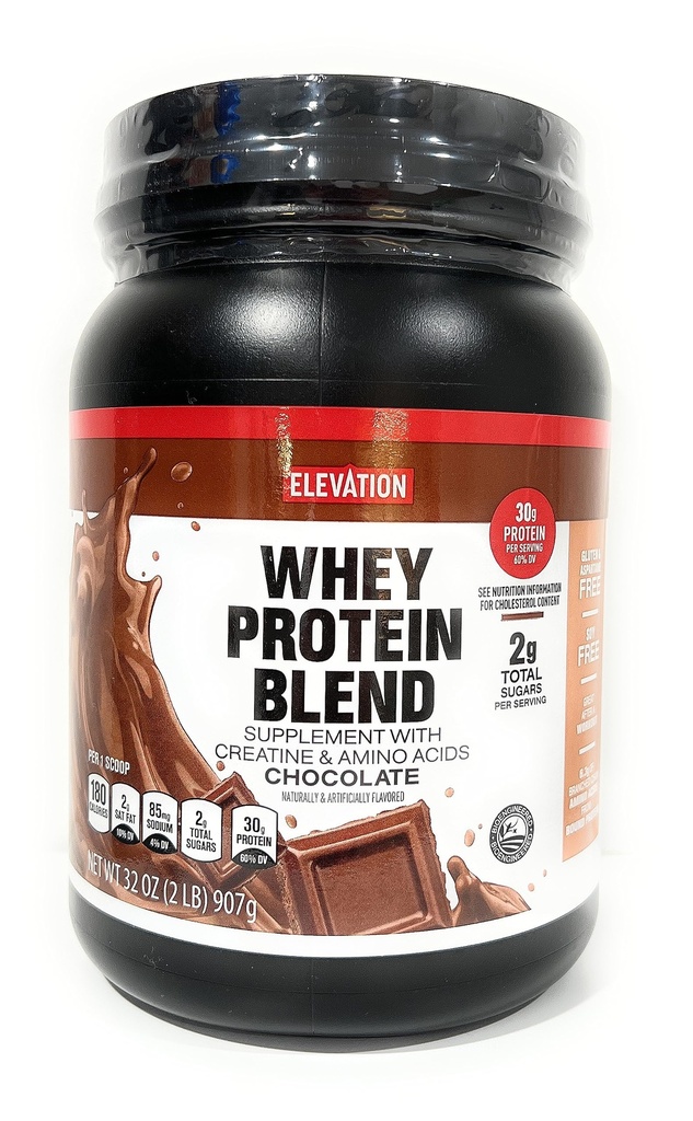 Nadmořská výška podle Millville Chocolate Protein Powder 32- z, balení po 1