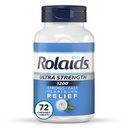 Rolaids Ultra Strength Antacid Chewable Tablets, Mint, 72-Počet