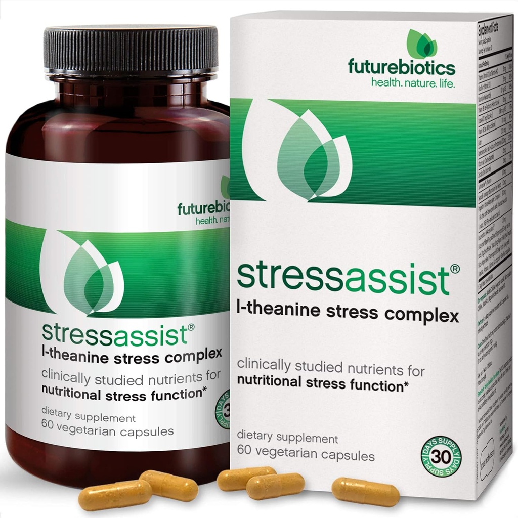 Futurebiotika StressAssist 60 Vegetariánské kapsle