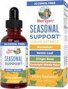MaryRuth Organics Seasonal Support Liquid Extract Herbal Blend Ginger Root CRO124; Bromelain CRO124; Organic Nettle Leaf CRO124; 4 Herbal Blend CRO124; Traditional Herbs CRO124; Non- GMO CRO124; Vegan CRO124; Gluten Free CLO124; 1 Fl Oz