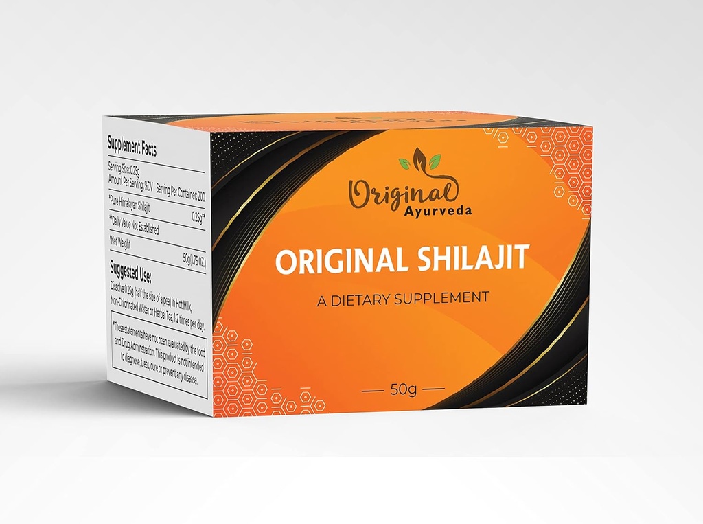 Shilajit - 50g, čistý, organický a nejmocnější bylinný doplněk - 3 měsíce Dodávka 1 1.7637 Ounce