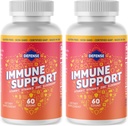 Doplněk pro dospělé 124; 30 denní zásobování 124; vysoká potence 124; imunitní boost pro muže a ženy s vitamínem C, zinek, bezinky, a vitamin D3, denní antioxidant, non GMO, gluten- zdarma 124;
