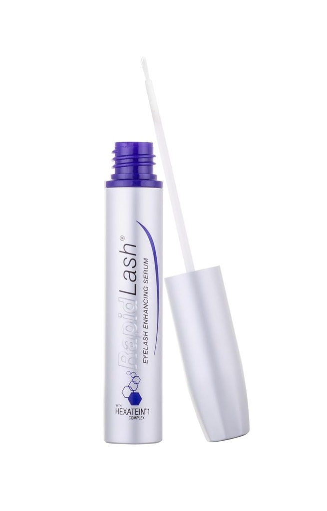 RapidLash Eylash Enhancing Serum with HEXATEIN 1 Complex - Lash Serum for Eyelass Conditioning & Hydrating - Longer- Looking, Fuller and Thicker appearing Lishes - 3 ml / 0.1 fl oz