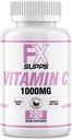 FXSUPPS vitamin C 1,000mg 200ct (1 balení po 200 tabletách) 124; Vegan- Friendly vitamin C dodatek pro dospělé muže a ženy 124; podporuje imunitní systém, zlepšuje náladu, a zlepšuje zdraví pokožky