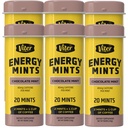Viter Energy Caffeinated Mints 40 mg kofein, B vitaminy, bez cukru. (Čokoládová mincovna, 20ks, 6 balení)